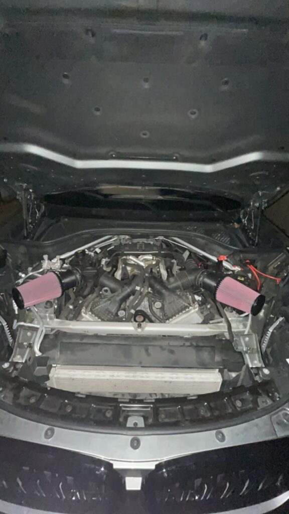 F85 X5M Carbon Fiber intakes